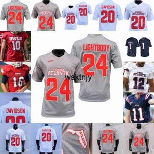 WSK Florida Atlantic Owls Fau Football Jersey College N'kosi Perry Larry McCammon Эдди Уильямс Джейден Уильямс Синглетари Скотт III McKithen Mobley Wester