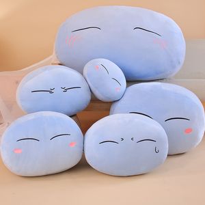 Plush Dolls 1pc 2855cm Rimuru Tempest Toys anime في ذلك الوقت حصلت على تجسيد كوسادة الوحل للأطفال هدية عيد الميلاد 230603