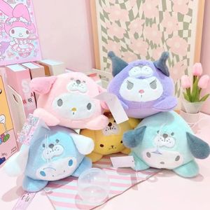 Partihandel Anime Seal Kuromi Melody Plush Toys Children's Games Playmate Company Aktiviteter Presentrum Dekorationer