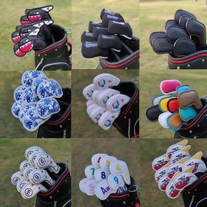 Handtücher Hochwertiges Neopren Golf Iron Head Covers Customed Personalisiertes Golfgeschenk
