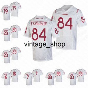 24S 5 Graham Mertz Wisconsin Badgers koszulka JJ Watt Danny Davis III Jake Ferguson Collin Larsh Jack Sanborn Russell Wilson Donte Burton Isaac Guerendo Football Jerse