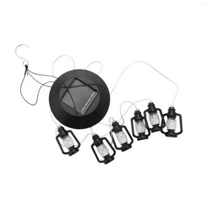 Cambiando lanterne ad energia solare Wind Chime Mobile LED Light Gzero Spiral Spinner Windchime portatile da esterno per Pa