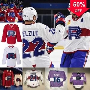 MAG W22 BELZILE LAVAL ROCKET JERSEY EVANS 5 PARISI 40 TAOMINA 8 HUDON RICHARD FROESE SHINKARUK ALZNER MCCARRON POEHLING JEVPALOVS AUDETTE