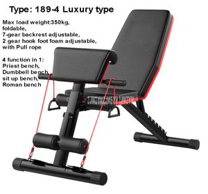 New Multifunctional Foldable Equipments Fitness Supplies Dumbbell Bench 7 Gear Backrest Sit Up AB Abdominal Fitness Bench Weightli7339145