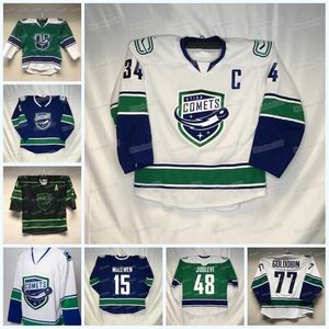 C2604 MitNess Utica Comets Hockey-Trikot AHL Custom Damen Jugend Ryan Schmelzer Aarne Talvitie Nolan Foote Alexander Holtz A.J. Greer