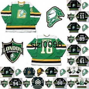 Sj98 London Knights 8 Jason Glover 11 John Carlson 94 Corey Perry 89 Sam Gagner 41 Jason Allison 16 Brad Smyth 20 Louie DeBrusk Hockey Jersey