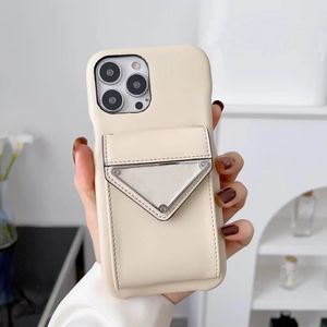 أزياء محفظة الهاتف لحالات iPhone 15 15pro 15promax 14promax 14plus 13promax 13 12 Promax 11promax 11 Triangle Cover Wallet Leather Funda23875