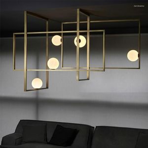 Lampadari LED Art Lampadario Lampada a sospensione Luce da soffitto Postmoderna Sala da pranzo creativa Soggiorno Appeso Ristorante Bar Camera da letto Deco Fixtures