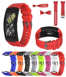 Силиконовая часовая полоса для Samsung Gear Fit2 Pro Fitness Watch Bands Запястье для Samsung Gear Fit 2 SMR360 Bracelet2176484