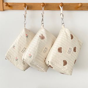 Secchi per pannolini Ricariche per pannolini per bambini Borsa per pannolini per bambini Stampa floreale limone Borse per pannolini nati in cotone per pannolini per neonati Pouch Organizer Borse per la cura del bambino 230603