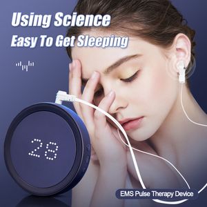 Snoring Cessation CES Pulse Therapy Insomnia Depression Device Sleep Aid Device for Insomnia Fast Sleeping Microcurrent Anxiety Relief Helper 230603