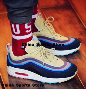 AirMax1 Trainers Sean Wotherspoon Size 13 97 Sneakers Shoes Mens Designer Us13 Us 13 1 Big Size 12 Max Schuhe Eur 47 Casual Us 12 Women Running Air One Fashion 87 1958 Gym