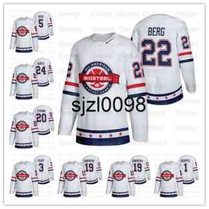 SJ98 CEOCIDIDED USA Team White 2021 Biosteel All-American Game Hockey Jersey Remington Keopple Daniel Laatsch Jack Peart Cooper Wylie Ryan Ufko