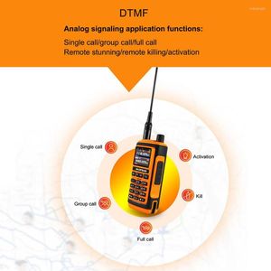 워키 토키 UV-17 GPS 108-130MHz 에어 밴드 VHF UHF 200-260MHz 350-355MHz FM 라디오 6 밴드 Freq 복사 방수