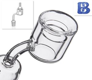 Nuevo Pukinbeagle Thermal Banger Cuarzo Banger Nails Doble tubo XXL 28 mm OD 10 mm 18 mm 14 mm Macho Hembra Clear Frosted Joint Smoke Po5758717