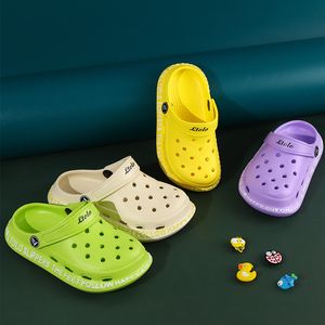 Pantofola Ltolo Bambini Ragazza Ragazzo Ciabatte Zoccoli Bambini Estate Crock candy Pantofole da spiaggia da giardino Cave Hole Scarpe da bambino per ragazze Ragazzi EUR23-34 230603