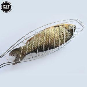 BBQ Tools Zubehör Braten Fisch Grillkorb Gemüse mit Klappgriff DIY Flexible Antihaft-Grillwerkzeug für den Außenbereich Tragbares Burger-Netz 230603