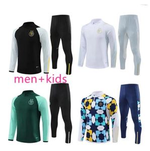 23 -24 -25 Algeria Tracksuit Mahrez Soccer Jerseys Men Kids 22 23 24 Algerie Bounedjah Survetement De Feet Feghoul Sportswearフットボールトレーニングスーツスーツ