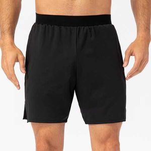 Мужские шорты для йоги Lulu Mens Camo дышащие спортивные спортивные брюки с полотенце