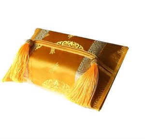 Klasyczny haftowa tkanka pudełka papierowa uchwyt na serwetek aksamitny organizator twarzy Wabi-sabi beżowy w stylu luksusowy ręczny dekoracja gome