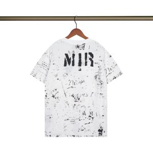 Mens Womens Streetwear T-Shirts Fashion Graffiti Pattern Print Tshirts Men Designer Tee Shirts Summer Short Sleeved Hip Hop Tshirt