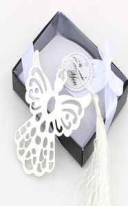 Silver Angel Bookmark for Baptism Baby Shower Souvenirs Party Christening Giveaway Gift Wedding Gifts for guest 50pcs gift box6899809