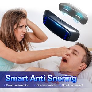 Snoring Cessation Smart Anti Snoring Device EMS pulse anti-snoring Effective Solution Snore Improve Sleeping Portable Snoring Stopper 230603