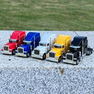 Carro elétrico RC Norscot Peterbilt 389 com utilitário 40000X Van composto Ice Road Truckers escala 187 modelo DieCast na caixa 230603