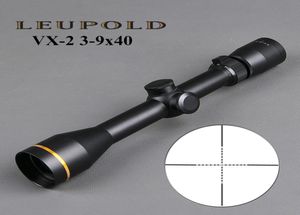 Leupold VX2 39x40 mm Riflescope Rifle táctico alcance de caza Gambre de francotirador Wons337801