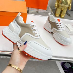 Women giga butów damski dżentelmeni designer giga sneaker w siatkowym pique i cielęce 34-46 rozmiar graficznego projektu białego koziego wkładka