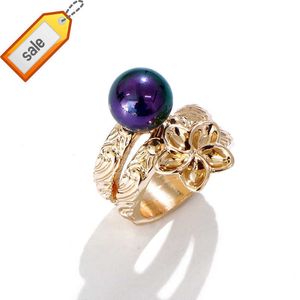 Hawaiian smycken grossist Hawaiian Heirloom Style Pearl Ring for Retail Leverantör