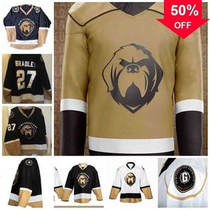 Mag 2021 Newfoundland Growlers Hockey Jersey Trey Bradle Brady Ferguson Justin Brazeau Matt Bradley Marcus Power Giorgio Estephan Todd Skirving