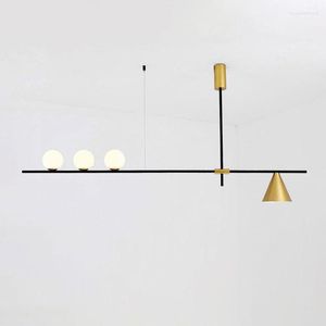 Pendant Lamps Nordic Lampen Industrieel Luminaria Pendente Crystal Bedroom LED Lights Luminaire Suspendu Hanging Ceiling