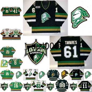 Sj98 London Knights 16 Brad Smyth 20 Louie DeBrusk 8 Jason Glover 41 Jason Allison John Carlson 88 Patrick Kane 61 John Tavares Hockey Jerseys