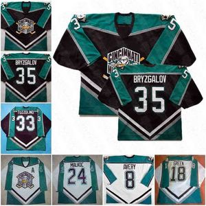 C2604 96 Charlie Conway Cincinnati movie Mighty Ducks jersey Holmqvist Iilya Bryzgalov Tony Tuzzolino Zenon KONOPKA MASON Jamie RAM STEVENSON