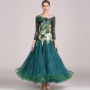 Stage Wear Women Ballroom Dance Dresses Waltz/Tango/Standard Dress Competition Performance Costumes