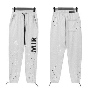 Męskie spodnie designerskie spodnie dresowe moda mir druk sport spant high street mir mir joggers damskie spodnie spodnie spodnie dresowe hip -hop US rozmiar 8067