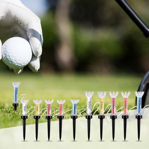 Golf Tees 5st 79mm90mm Golf Magnetic Tee Golf Training Ball Tee Golf Step Down Golf Ball Holder Tees Outdoor Golf Tees Accessories Golf 230603