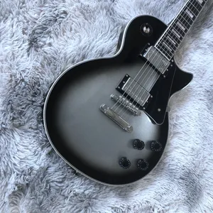 Neu eingetroffen Custom Shop Silverburst E-Gitarre, hochwertige Silver Burst Gitarre, echte Fotoshows, alle Farben sind verfügbar