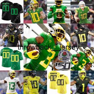 Thr Ncaa Oregon Ducks Football Jersey Jake Shipley Nate Heaukulani Mycah Pittman Verone McKinley III Noah Sewell Popo Aumavae Mase Funa Ryan Walk TJ Bass Aumavaelaul