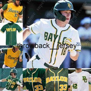 Thr Baylor Bears Jersey Jared McKenzie Max Muncy Andy Thomas Luke Boyd Cole Stasio Tre Richardson Nolan Rodriguez Chase Wehsener Beau Wimpee Kyle Harper Jacob Ashkin