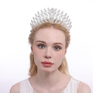 Grampos de cabelo moda princesa tiaras e coroas bandana criança meninas amante nupcial baile de formatura coroa festa de casamento acessórios jóias