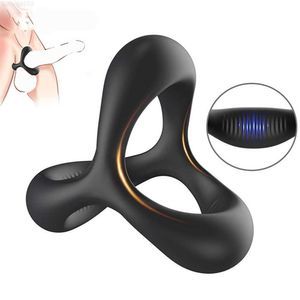 Adult products Massager Penis Cock Ring on for Men Delay Ejaculation Erection Shop Couple Toy Penisring Man Enlarger Rings