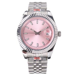 Pink Womans Watch Fashion Quartz Gold Watch 31mm 28mm Automatiska mekaniska klockor Rostfritt stål Strap Dial Design Waterproof Lady Gift Wristwatches Dhgate