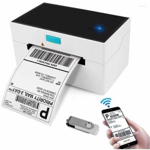 ZJ-9220 110 Mm Label Printer Thermal USB And Bluetooth Connection Printing Automatic Paper Suction Factory Sales