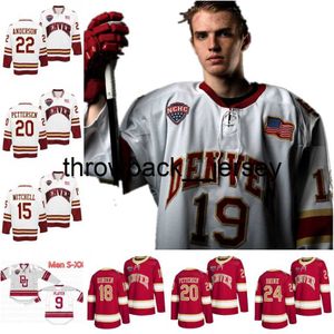 thr 18 Ryan Barrow Denver Pioneers NCAA College Hockey Jersey Brett Stapley Ian Mitchell Kohen Olischefski Liam Finlay Emilio Pettersen Bobby Brink Matt Carle Guttm