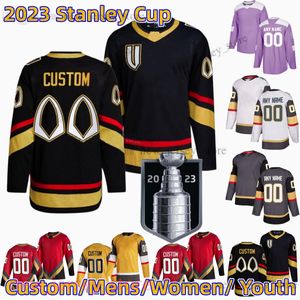 2023 Stanleycup Custom S-6XL Movie College Hockey Wears Jersey Embroidery 61 Markstone 9 Jackeichel 8 Philkessel 7 Alexpietrangelo Williamkarlsson Jonathquick