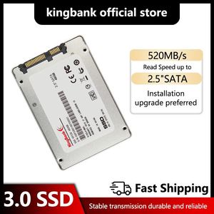 Приводит в движение Kingbank SSD 1TB 120GB 240 ГБ 480 ГБ 2 ТБ SSD HDD 2,5 '' SSD SATA SATAIII 512 ГБ 256 ГБ 128 ГБ Внутреннее твердотельное движение для ноутбука для ноутбука