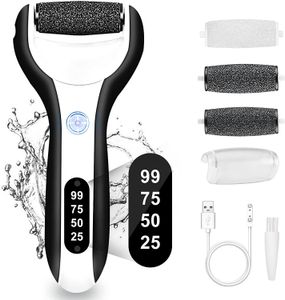 Arquivos Arquivo de pé elétrico Pedicure Arquivo Removedor de calos Hine Pedicure Device Ferramentas de cuidados com os pés para saltos Remover a pele morta preta preta