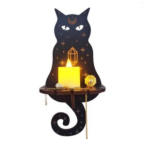 Candle Holders Creative Display Shelf Skapa varm mysig atmosfär för jul Thanksgiving Day